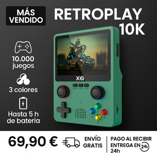 RetroPlay 10K - Más de 10.000 Juegos