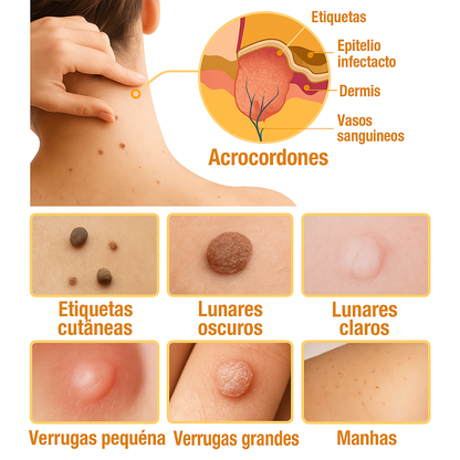 TagRecede - Eliminador de verrugas