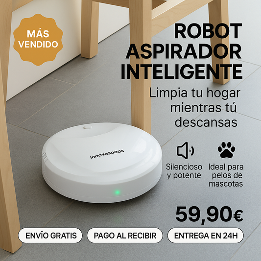 SmartClean Pro - Limpia tu hogar sin esfuerzo mientras descansas.