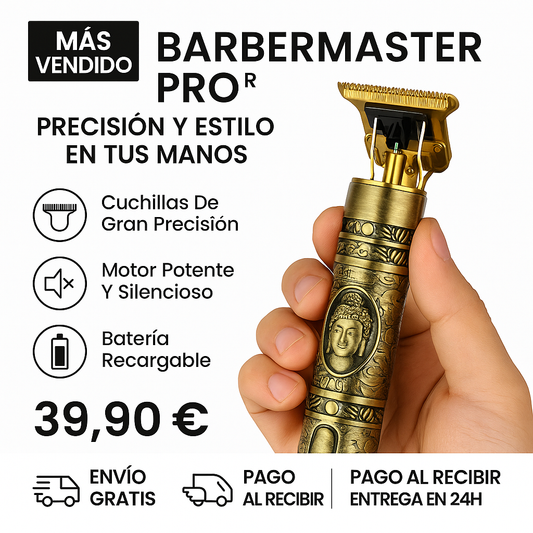 BarberMaster Pro® Precisión Y Estilo En Tus Manos 40% + REGALO!
