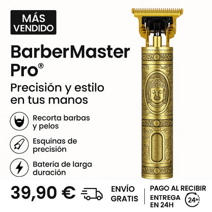 BarberMaster Pro® Precisión Y Estilo En Tus Manos 40% + REGALO!