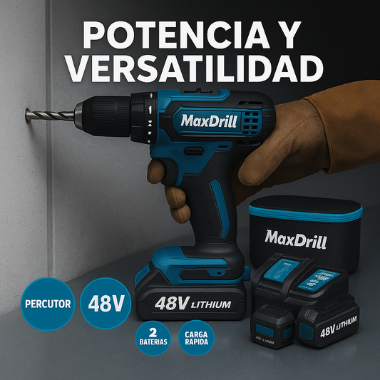 MaxDrill Kit 2 Baterías