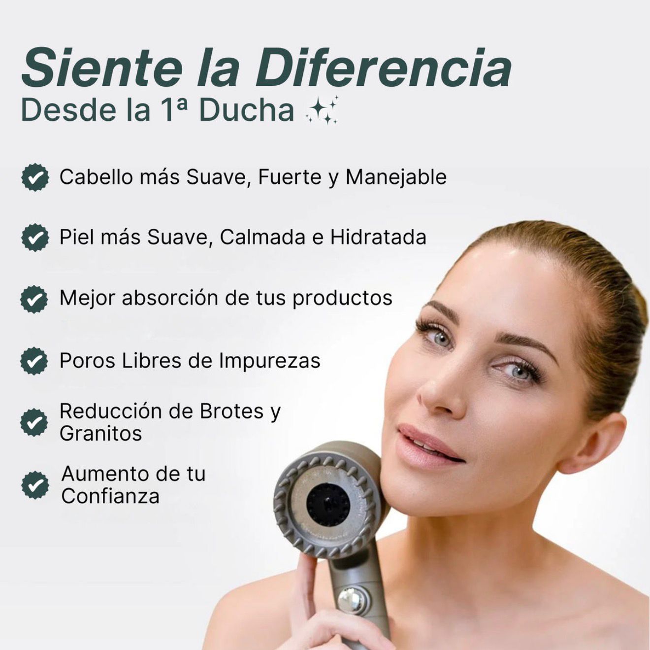 LuxDerma Ducha de Alta Presión