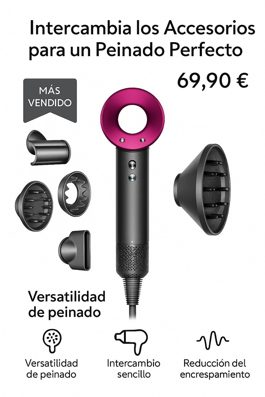 TurboSecador 5x1 - Revoluciona tu Rotina de Cabello