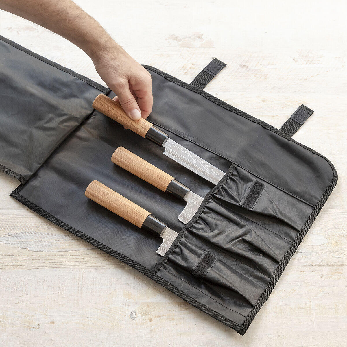 Set de Cuchillos Profesionales + Funda de Transporte