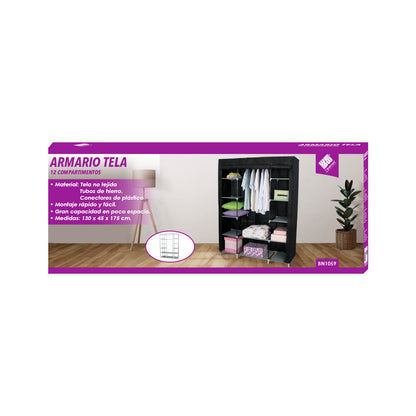 Closet Portátil Plegable - Tu Aliado para Organizar Fácil, Sin Complicaciones 50% DE DESCUENTO